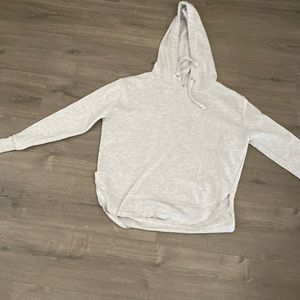 White/grey hoodie